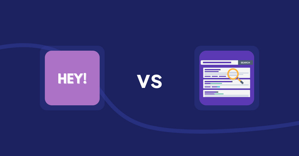 Shopify Product Display Apps: Hey! Product Page Banner & Text vs. Spark AI Products Description