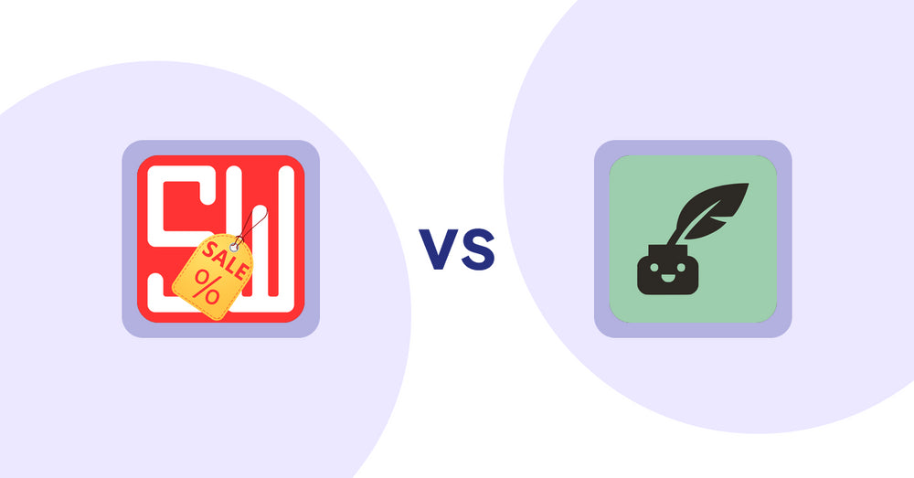 Shopify Product Display Apps: Super Watermarks ‑ Badges vs Copybuddy