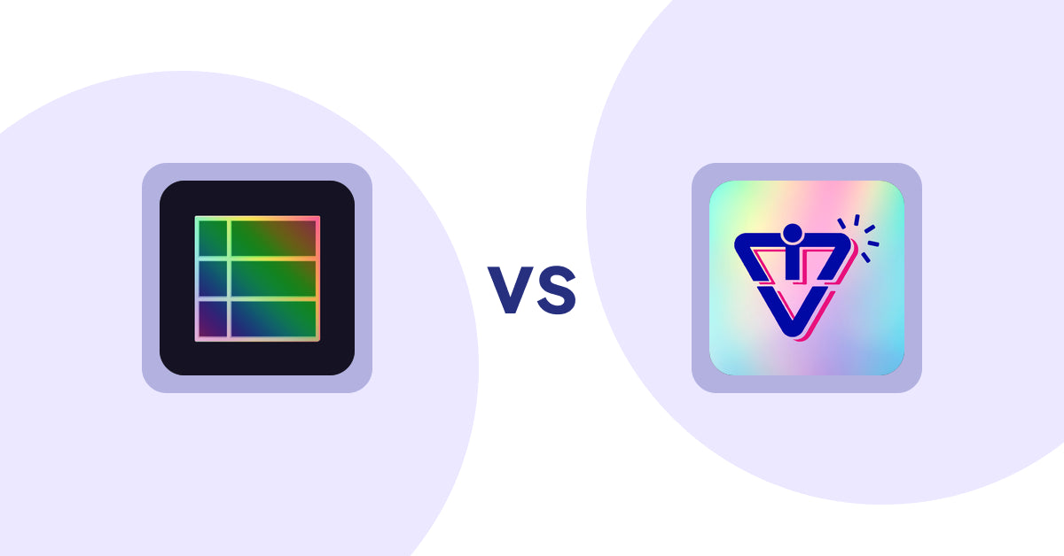 Shopify Product Display Apps: TableFlow Specification Table vs. VIM: Variant Image Module