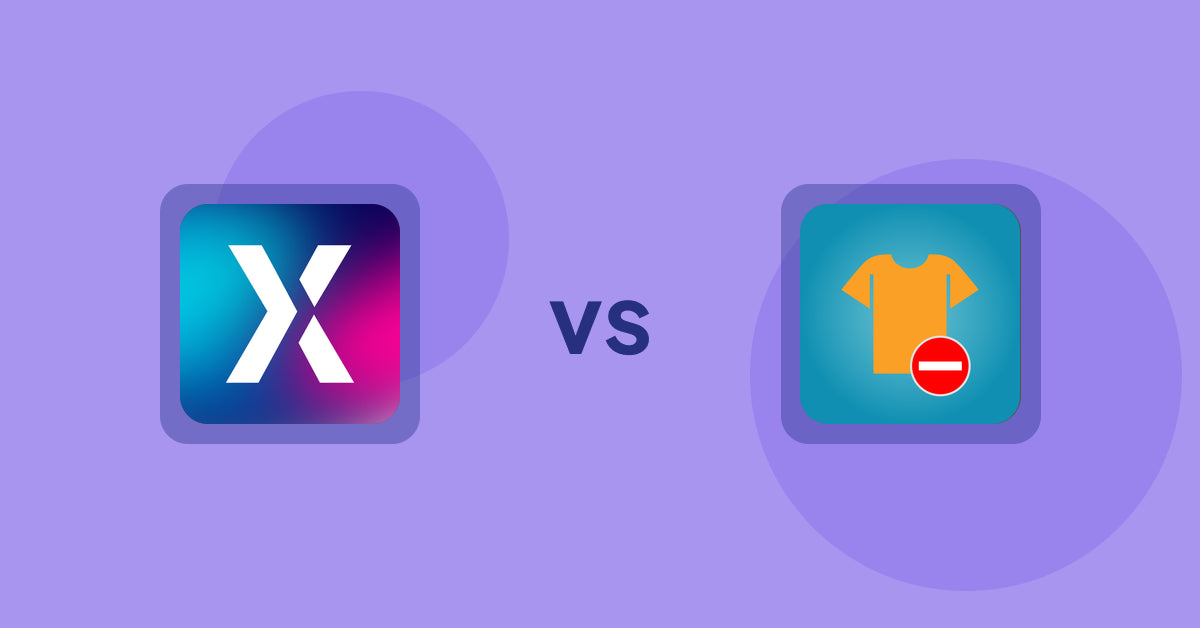 Shopify Product Display Apps: MW Upsell Popup & Cross‑sell vs Products Unavailable