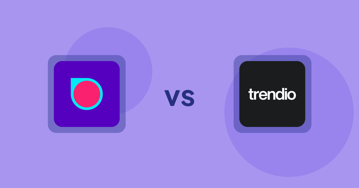 Shopify Product Display Apps: Spotlight: Video Loops vs. Trendio