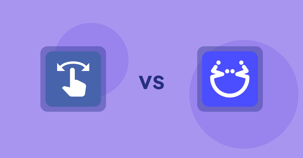 Shopify Product Display Apps: HypeSwipe: Swipes to Sales vs Pasilobus Wishlist Supply List