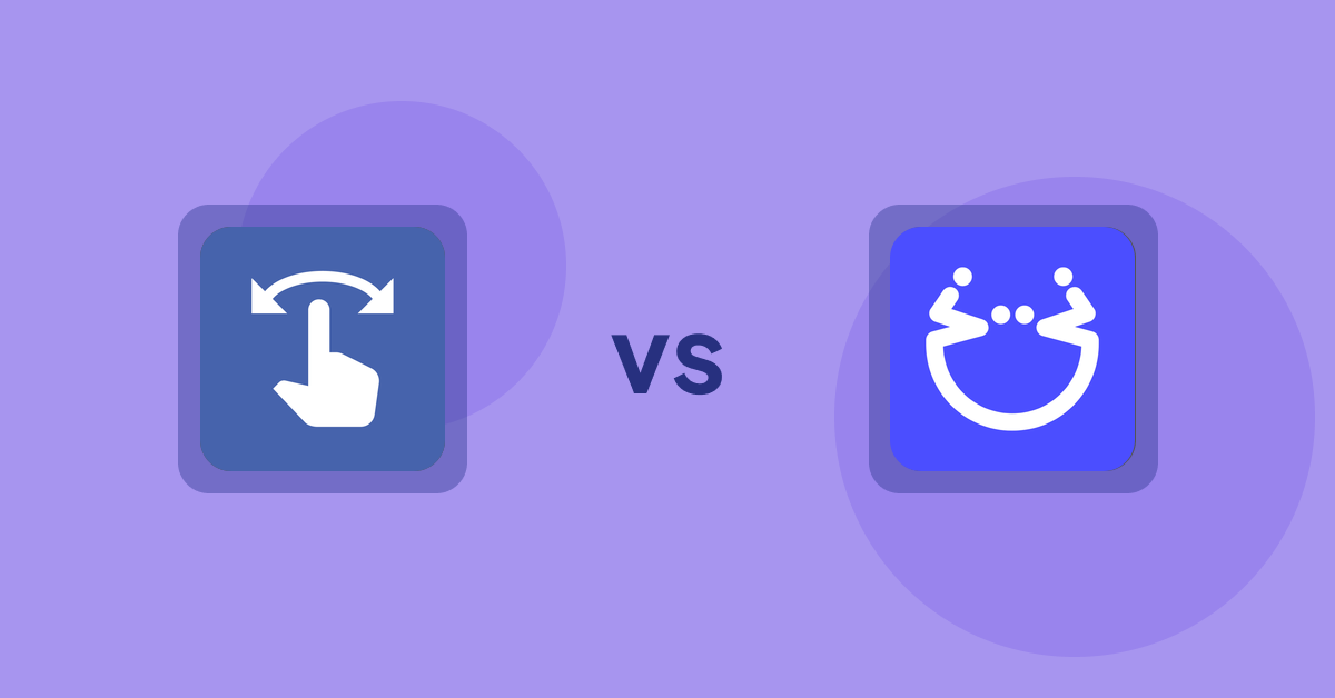 Shopify Product Display Apps: HypeSwipe: Swipes to Sales vs Pasilobus Wishlist Supply List