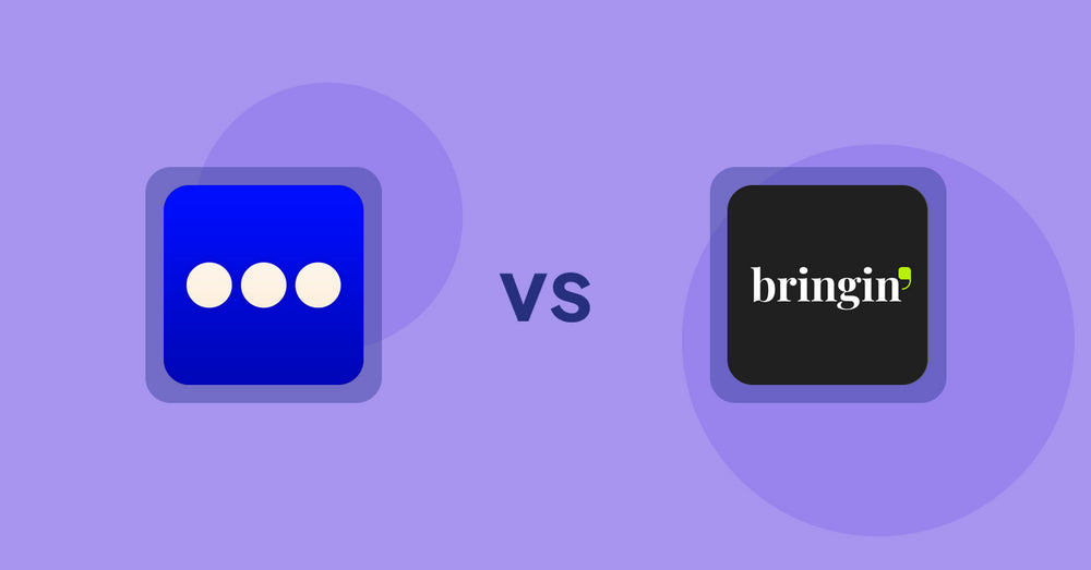 Shopify Product Display Apps: Vario ‑ Variation Swatches vs Bringin