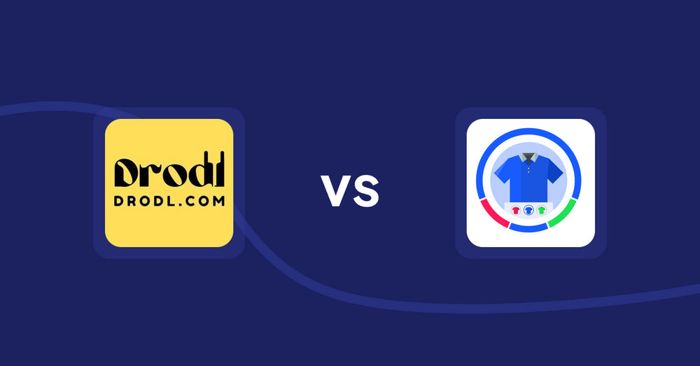 Shopify Product Display Apps: Drodl: Hide SoldOut Products vs EVS ‑ Easy Variation Swatches