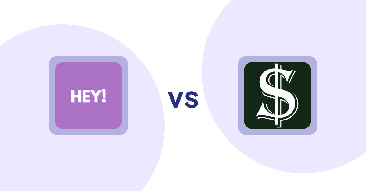 Shopify Product Display Apps: Hey! Product Page Banner & Text vs Selling Fast