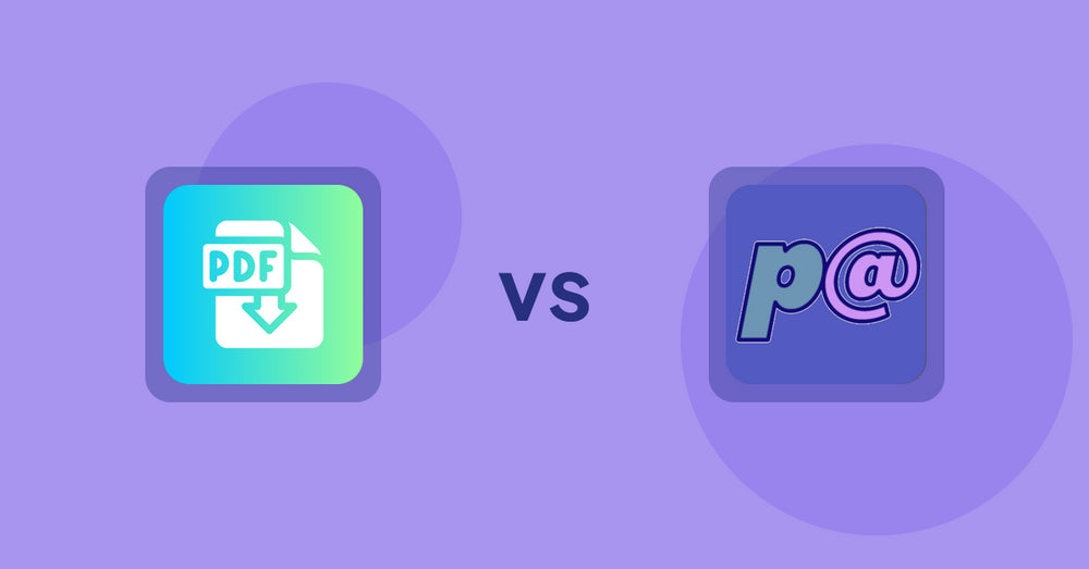 Shopify Product Display Apps: Hukify ‑ PDF Catalog Printer vs Parameterizer