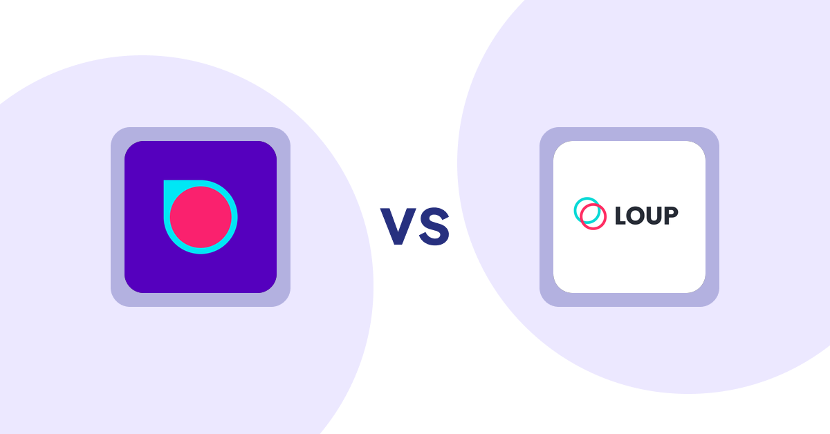 Shopify Product Display Apps: Spotlight: Video Loops vs Loup: Sell on Instagram