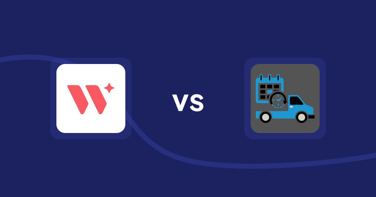 Shopify Product Display Apps: Wizart Visualizer vs H3 Estimated Delivery