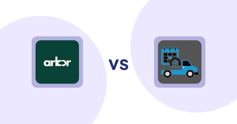 Shopify Product Display Apps: Arbor ― Carbon Transparency vs H3 Estimated Delivery