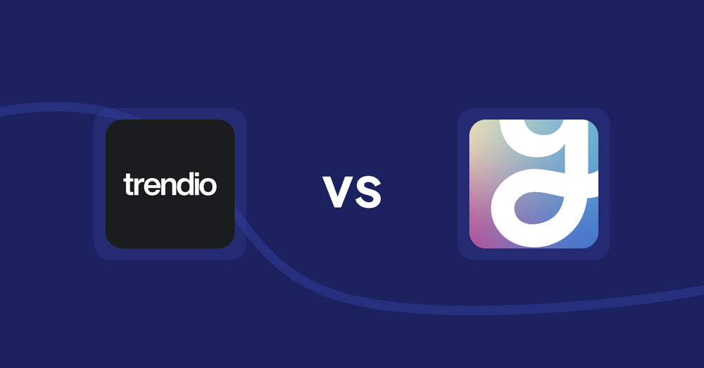 Shopify Product Display Apps: Trendio vs Visual Merchandiser