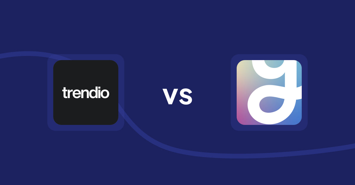 Shopify Product Display Apps: Trendio vs Visual Merchandiser
