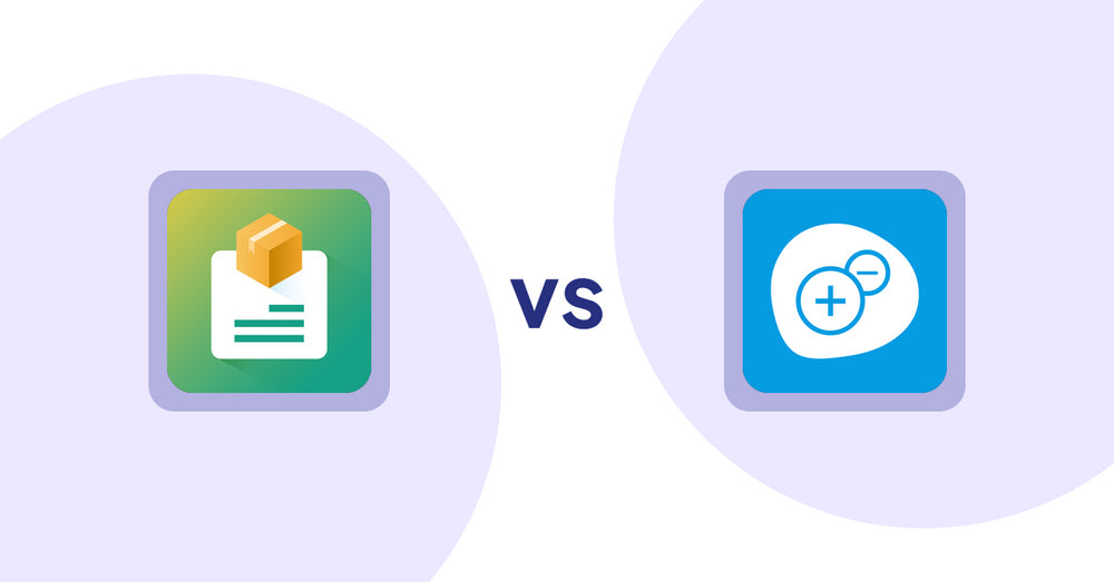 Shopify Product Display Apps: Product Descriptions by AMP vs Extendons Quantity Selector