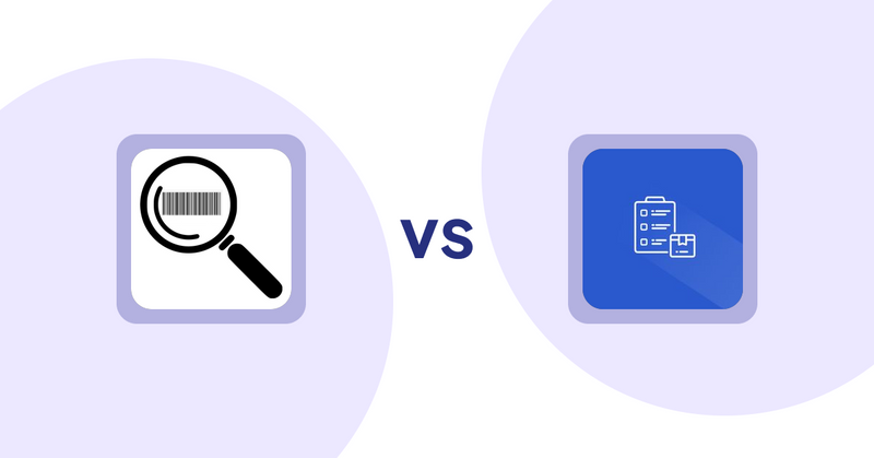 Shopify Product Display Apps: ScanZ ‑ Find and Import Easy vs Addify ‑ Products Table List