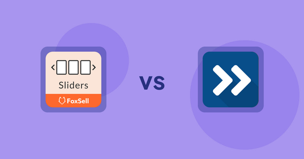 Shopify Product Display Apps: FoxSell Slider & Carousel vs Ultimate Recently Viewed