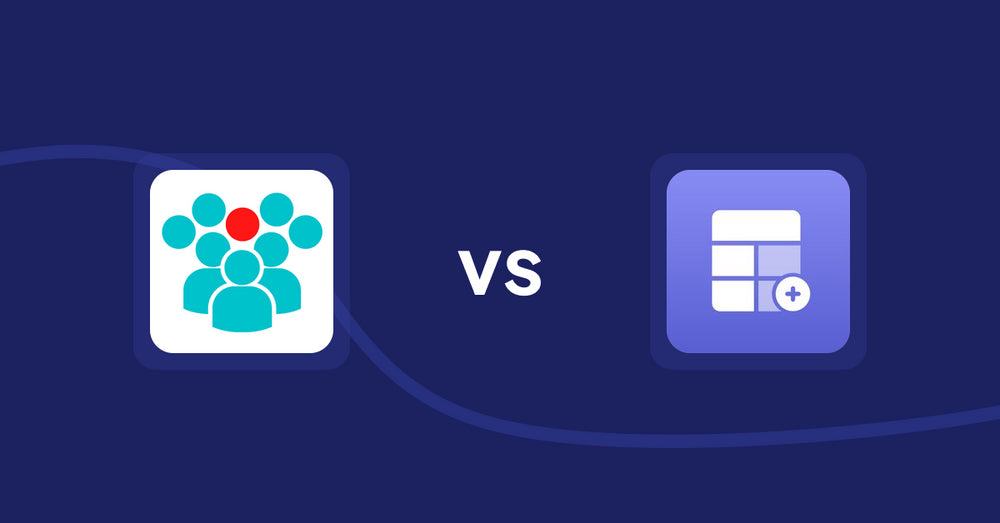 Shopify Product Display Apps: Today's Project Urgency Stock vs. Eazy Specification Tags Table