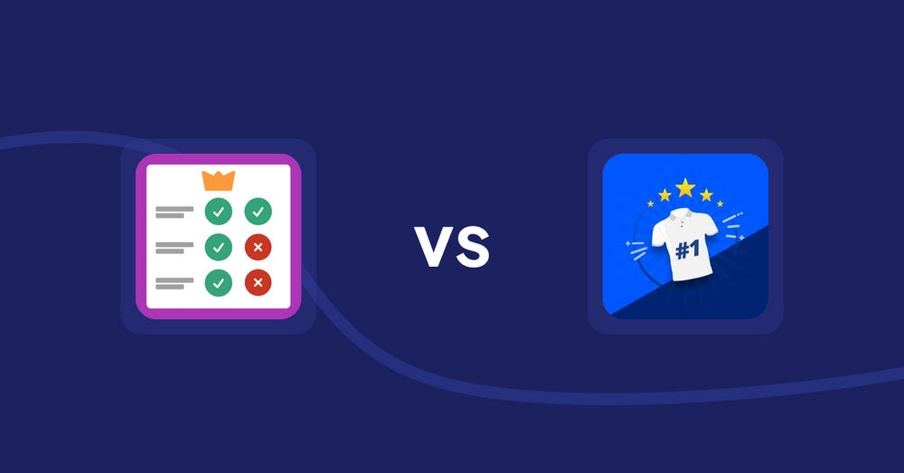 Shopify Product Display Apps: Pretty Comparison Tables vs. Popular Products on Your Store