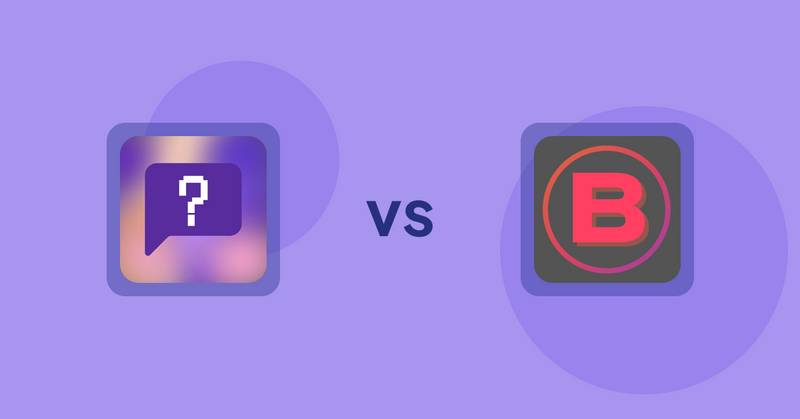 Shopify Product Display Apps: FAQbucket ‑ Help Center & FAQ vs Banter Stories