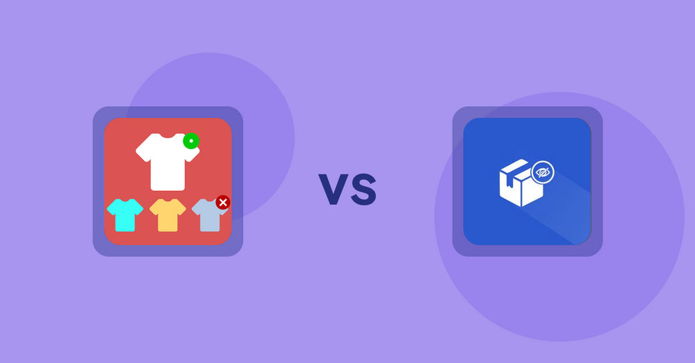 Shopify Product Display Apps: ST: Product & Collection Sort vs Addify ‑ Hide Products