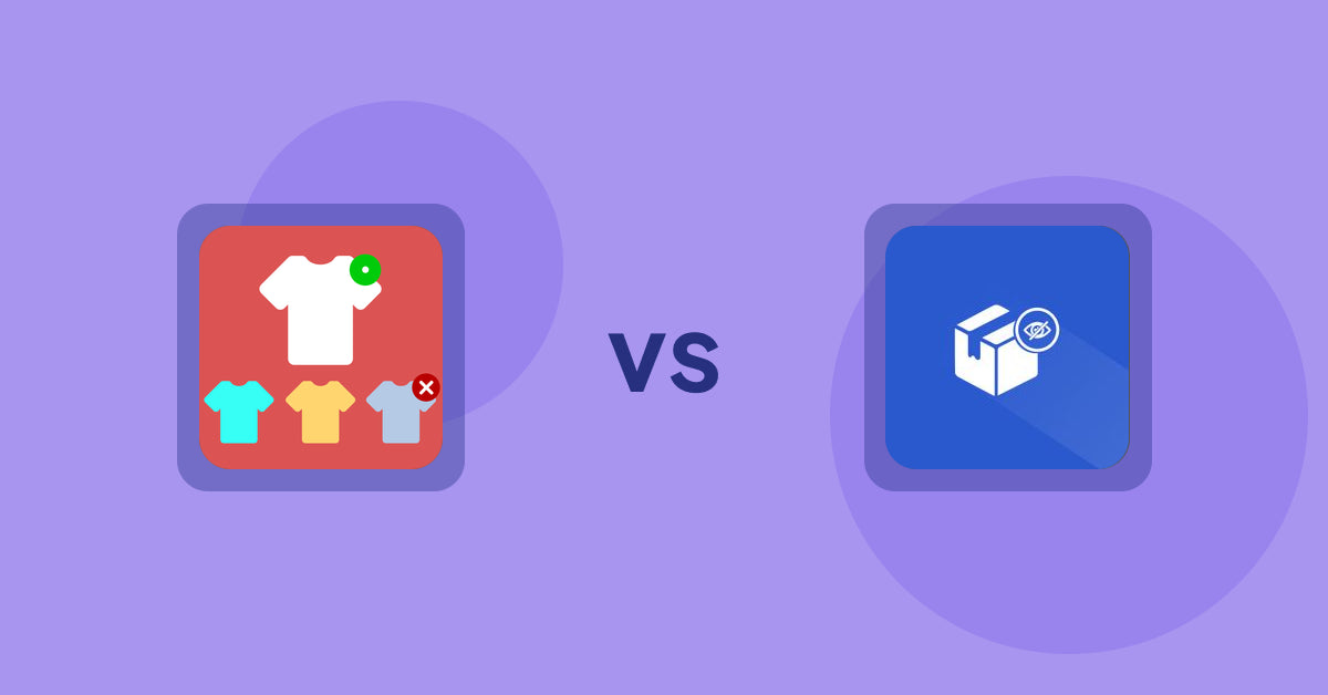 Shopify Product Display Apps: ST: Product & Collection Sort vs Addify ‑ Hide Products