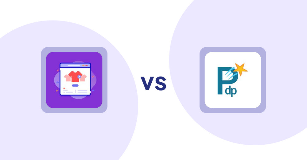 Shopify Product Display Apps: Variant Title Magic vs PDP Star