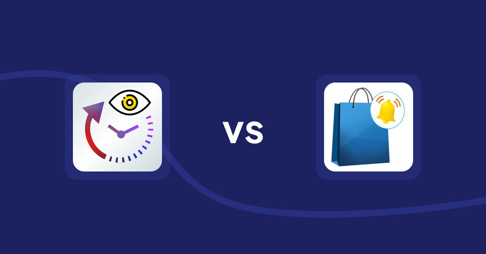Shopify Product Display Apps: JustViewed ‑ Recently Products vs. CartBar ‑ Product Purchase Bar