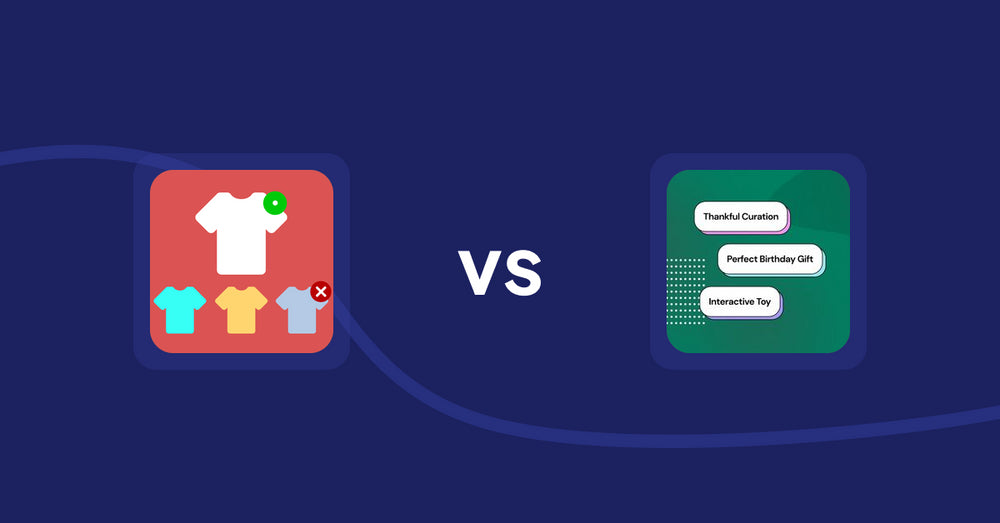 Shopify Product Display Apps: ST: Product & Collection Sort vs FeatureFrame ‑ Pretty Product