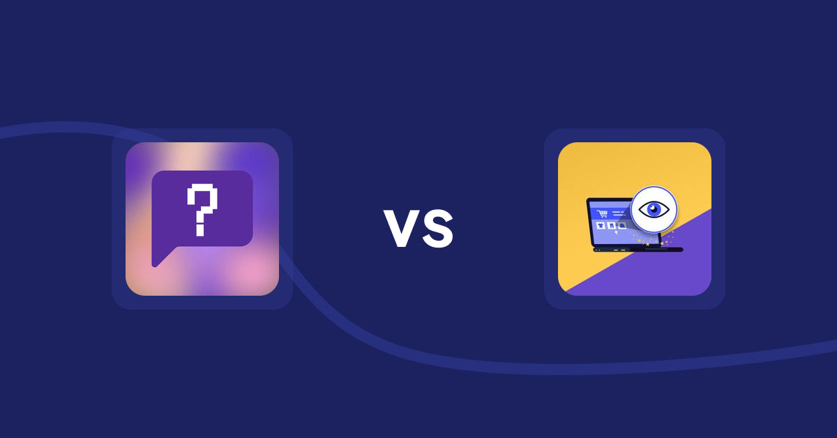 Shopify Product Display Apps: FAQbucket ‑ Help Center & FAQ vs ReVisit‑Recent Viewed Products