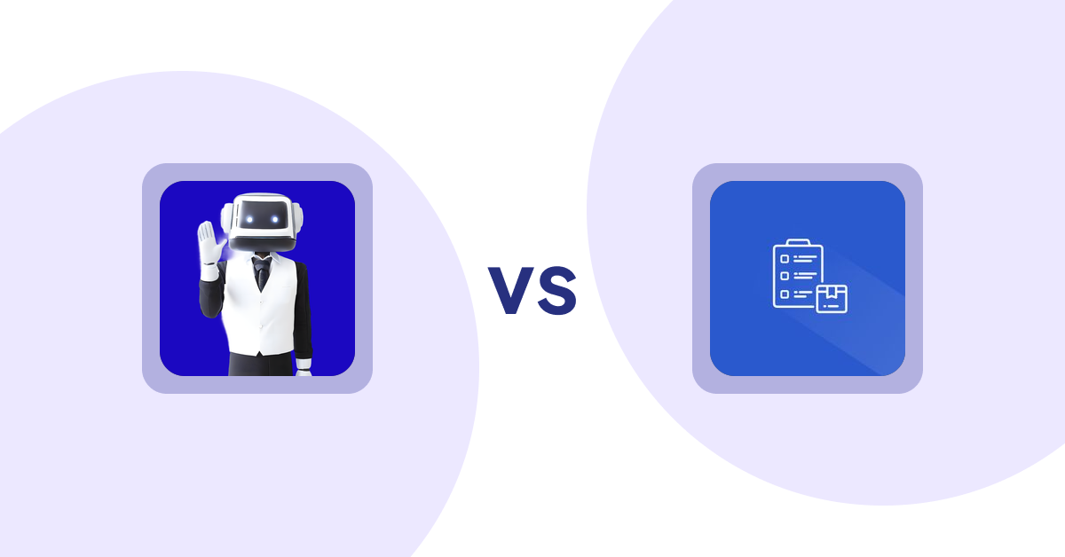 Shopify Product Display Apps: ShopCierge — AI Sales Chatbot vs Addify — Products Table List