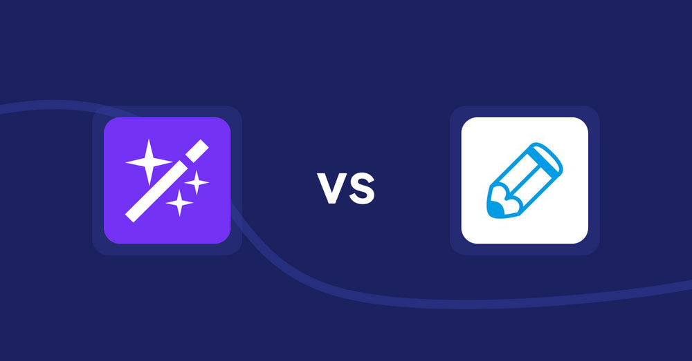 Shopify Product Display Apps: Magi ‑ AI Write Description vs Writer Sofia