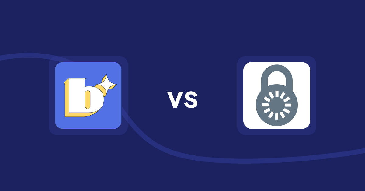 Shopify Product Display Apps: Because: CRO + Personalization vs Reveal Lock Manager
