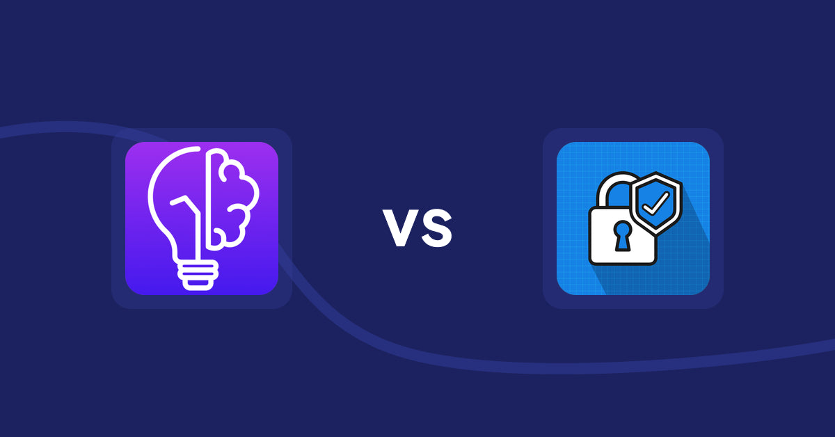 Shopify Product Display Apps: GoWise: AI Product Description vs. B2B Essential Locks