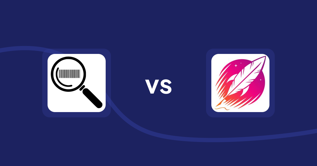 Shopify Product Display Apps: ScanZ ‑ Find and Import Easy vs Wordsmith: Content Generator