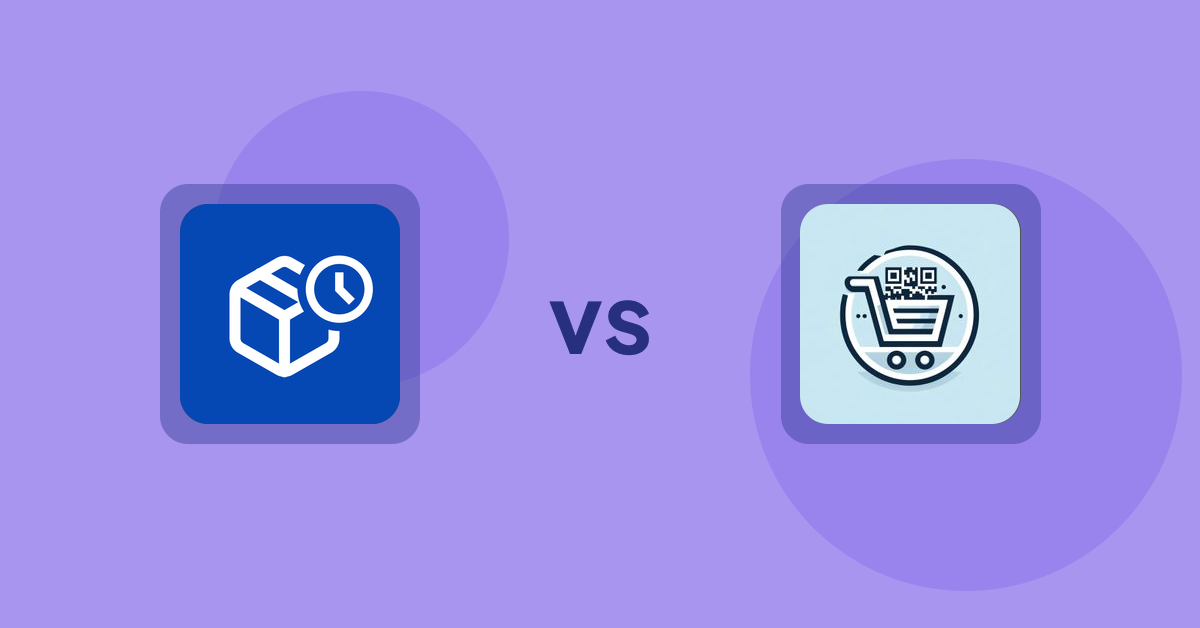 Shopify Product Display Apps: PreOrder Alpha vs QR Cartify