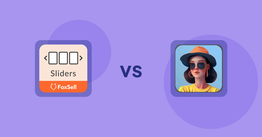 Shopify Product Display Apps: FoxSell Slider & Carousel vs Fit it