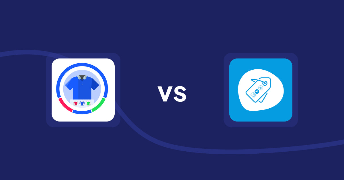 Shopify Product Display Apps: EVS ‑ Easy Variation Swatches vs Extendons Product Tag Images