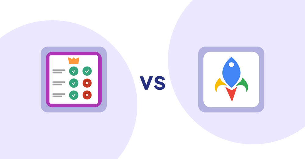 Shopify Product Display Apps: Pretty Comparison Tables vs. Jedi Back In Stock Admin Alert