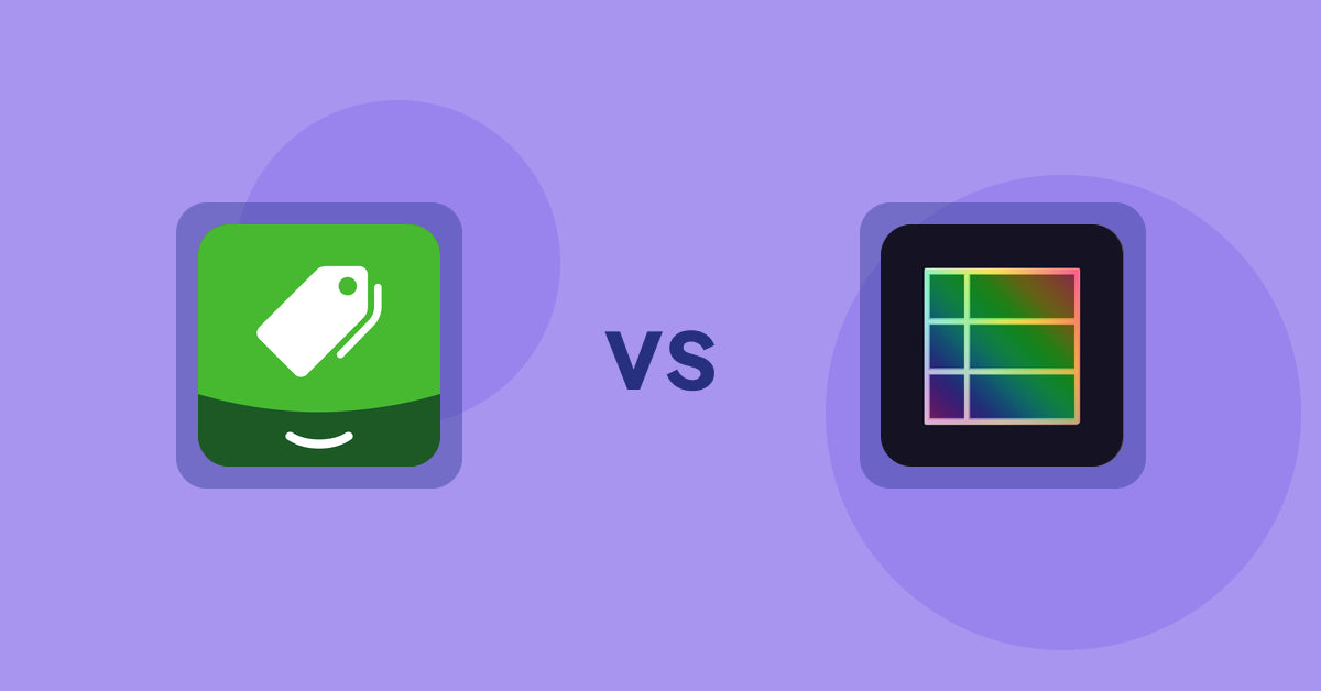 Shopify Product Display Apps: VIBE Shoppable Instagram Feed vs TableFlow Specification Table