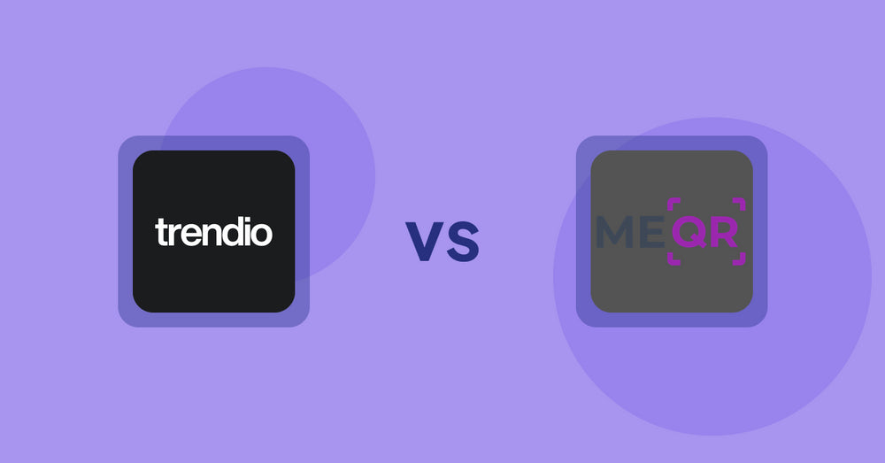 Shopify Product Display Apps: Trendio vs ME‑QR