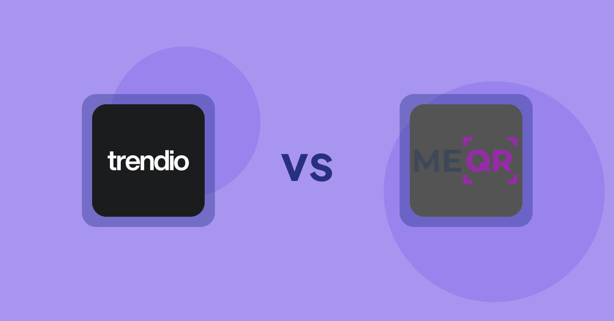 Shopify Product Display Apps: Trendio vs ME‑QR