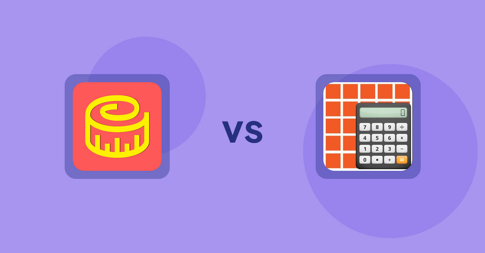 Shopify Product Display Apps: Snake Size Chart & Size Guide vs DIY Quantity Calculator
