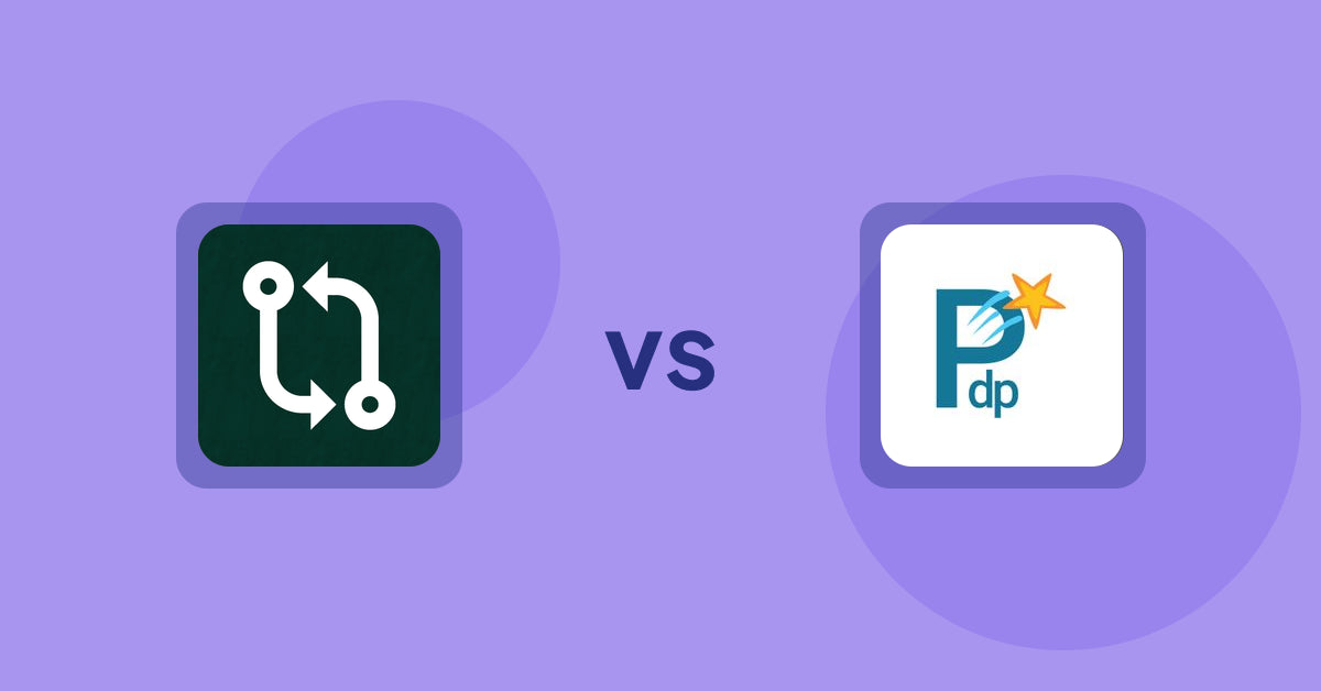 Shopify Product Display Apps: Compareder ‑ Product Compare vs PDP Star