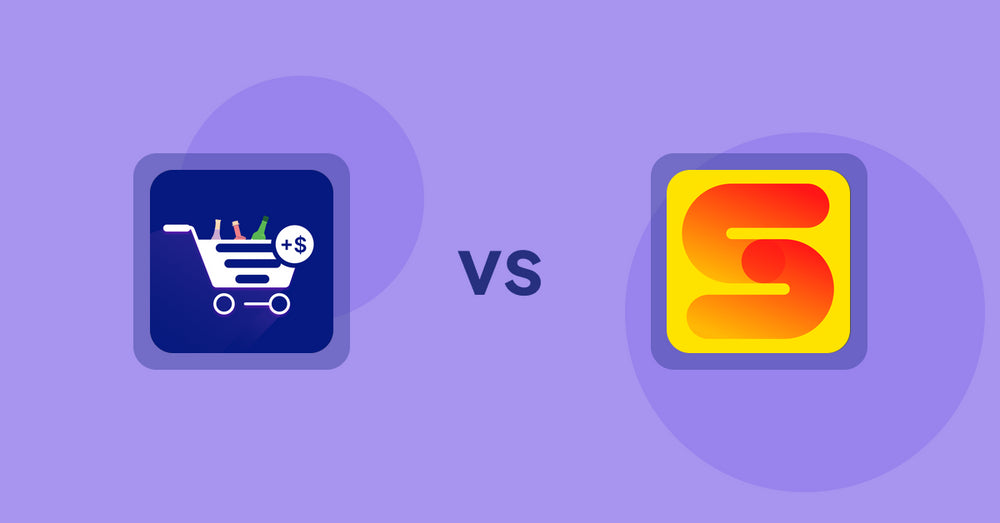 Shopify Product Display Apps: Pfand ‑ Deposit & Cart Fee vs ST: Inventory & Sold Count Pro