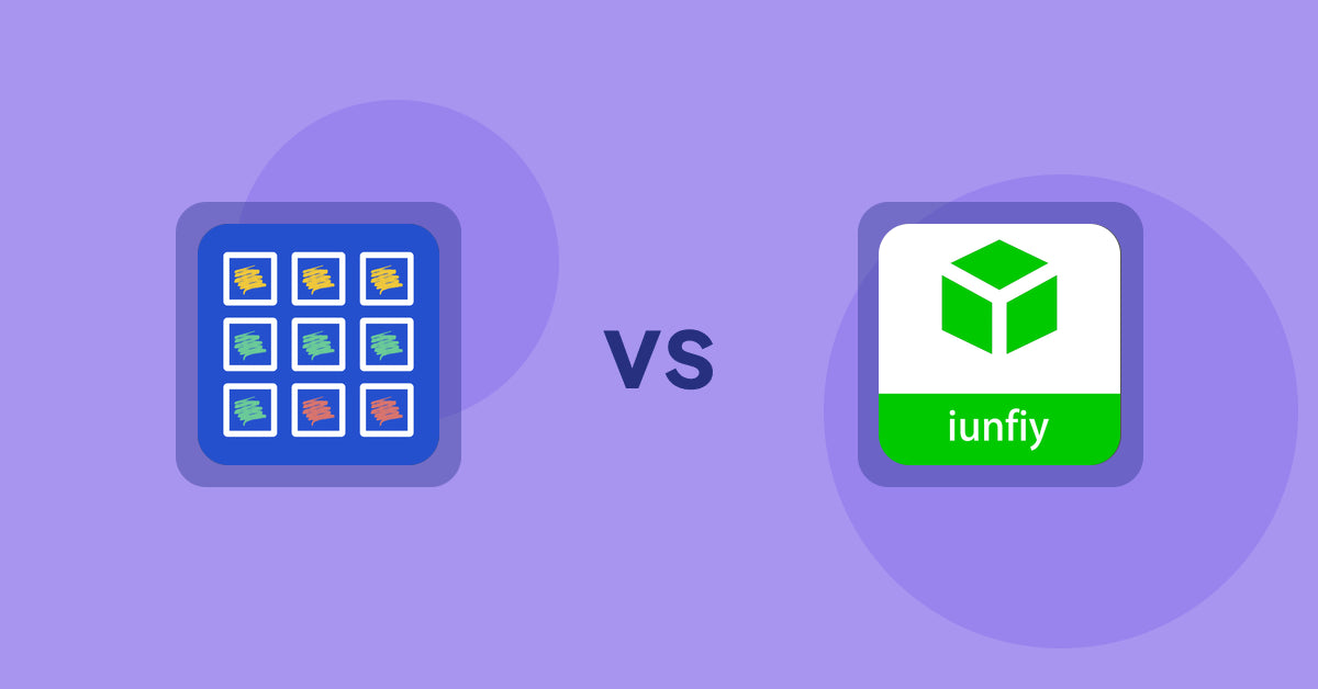 Shopify Product Display Apps: Pixc: Visual Merchandising vs. iunfiy • Related Products
