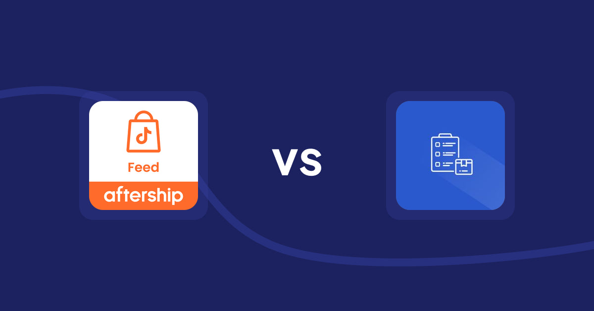Shopify Product Display Apps: AfterShip Feed for TikTok Shop vs. Addify - Products Table List