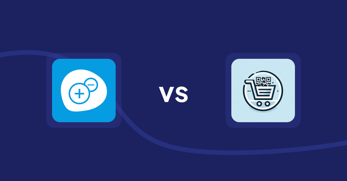 Shopify Product Display Apps: Extendons Quantity Selector vs QR Cartify