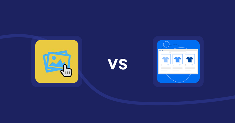 Shopify Product Display Apps: Singleton | Second Image Hover vs Hura Product Showcase Builder