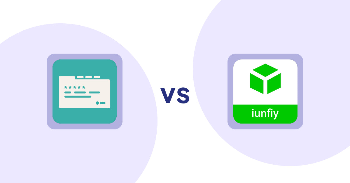 Shopify Product Display Apps: Smart Tabs ‑ Product Tabs vs iunfiy • Related Products