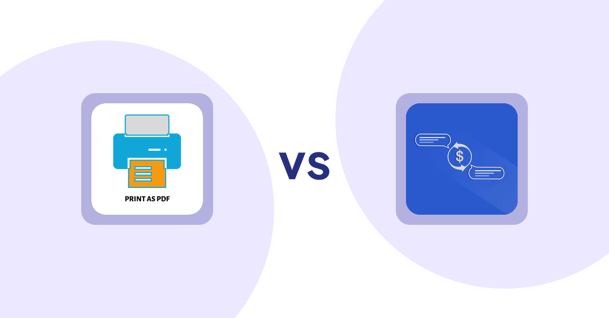 Shopify Product Display Apps: LitPDP ‑ Print as PDF vs Addify Custom Price Text