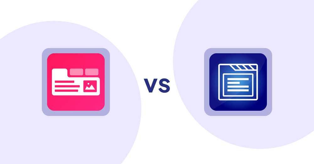 Shopify Product Display Apps: Tabs+ Product Descriptions vs My Tabs 2.0
